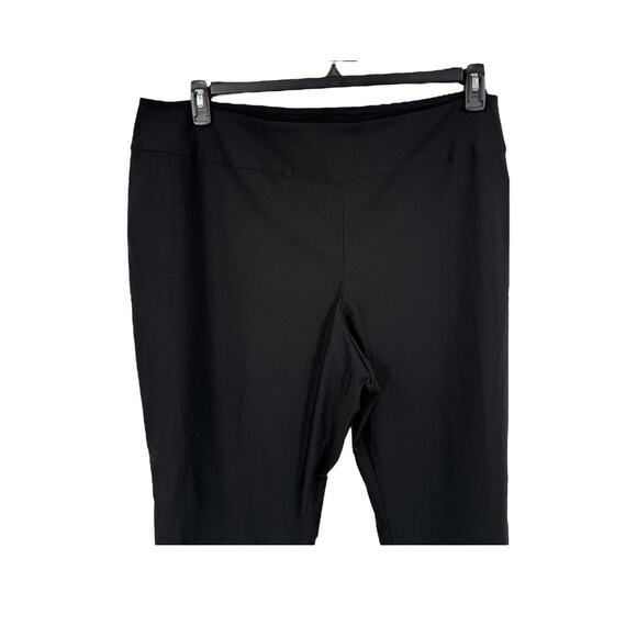 Nic + Zoe pants black Wonderstretch straight black size 24W F0738 - Picture 2 of 5